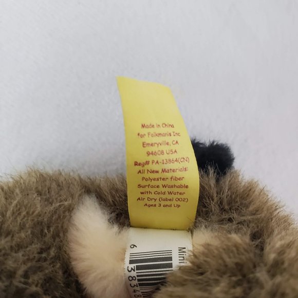 Folkmanis Mini Jack Rabbit Finger Puppet 5" Plush Toy - Picture 8 of 11